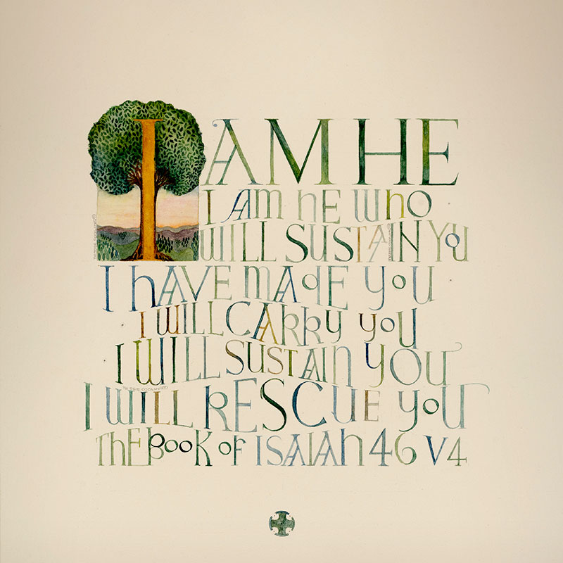 I Am He   A  religious and faith calligraphy designs
